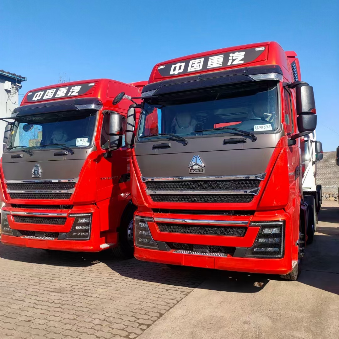 [ 重汽公司资源 ]440马力国六排放豪沃th7牵引车豪沃 th;寒区款;牵引